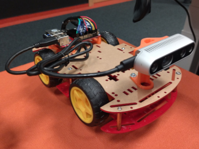 Autonomously navigated robot thumbnail